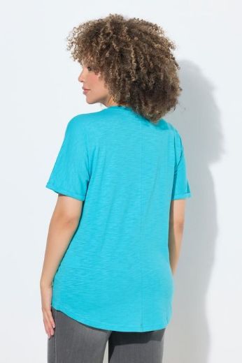 Plus size veliki brojevi Majica kratkih rukava okruglog ovratnika za punije