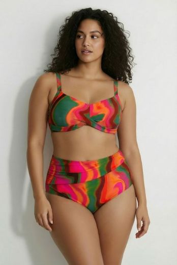 Plus size veliki brojevi Kupaći kostim bikini mekanih košarica za punije